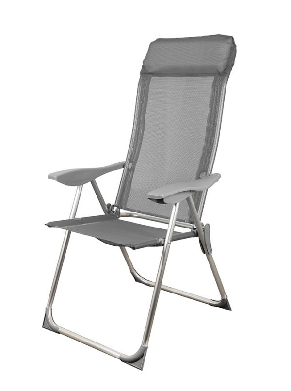 GP20022010 GRAY складной шезлонг кресло