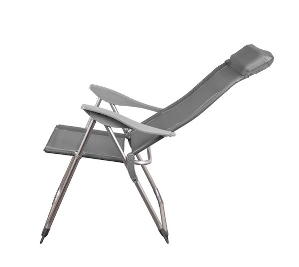 GP20022010 GRAY складной шезлонг кресло — изображение 5