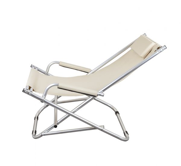 GP20022109 BEIGE складной шезлонг кресло-качалка — изображение 3
